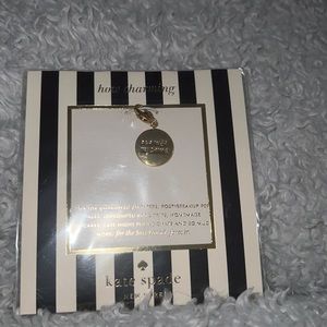 Kate spade charm